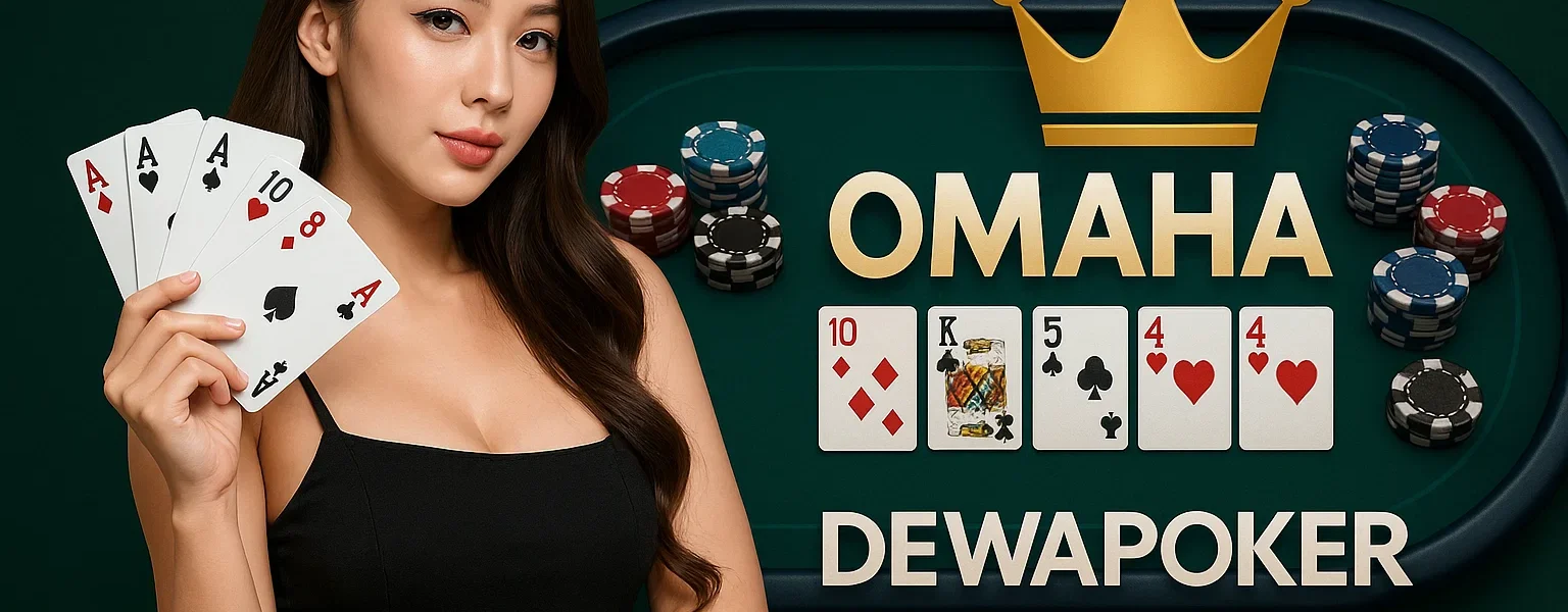 Sensasi Omaha Poker di DewaPoker: 4 Kartu, 1 Jalan Menuju Legenda Meja Hijau